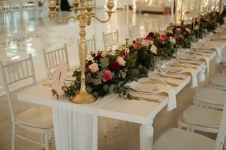 Banquet Style Wedding Flowers And DecorMay 03, 2024