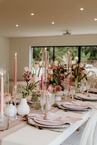 luxurious pink table copy