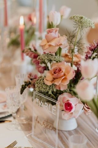 modern arrangement on flower frog in white bowl copy