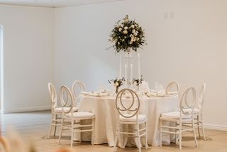 white table full view
