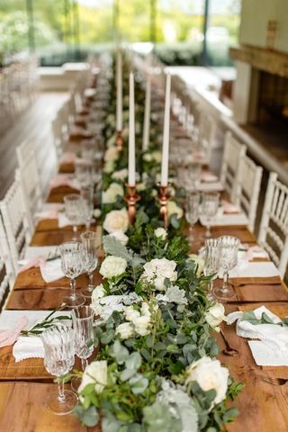 Banquet Style Wedding Flowers And DecorJune 18, 2023