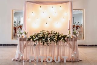 bulb lights behind main table copy 2