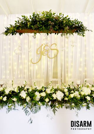 wedding flower tables floral creations 2