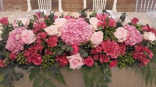 wedding flower tables floral creations 24