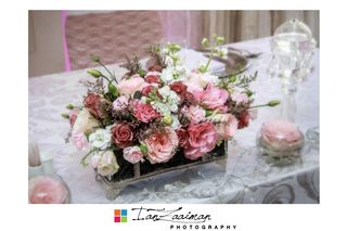 wedding flower tables floral creations 4