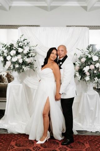 white modern backdrop for photos